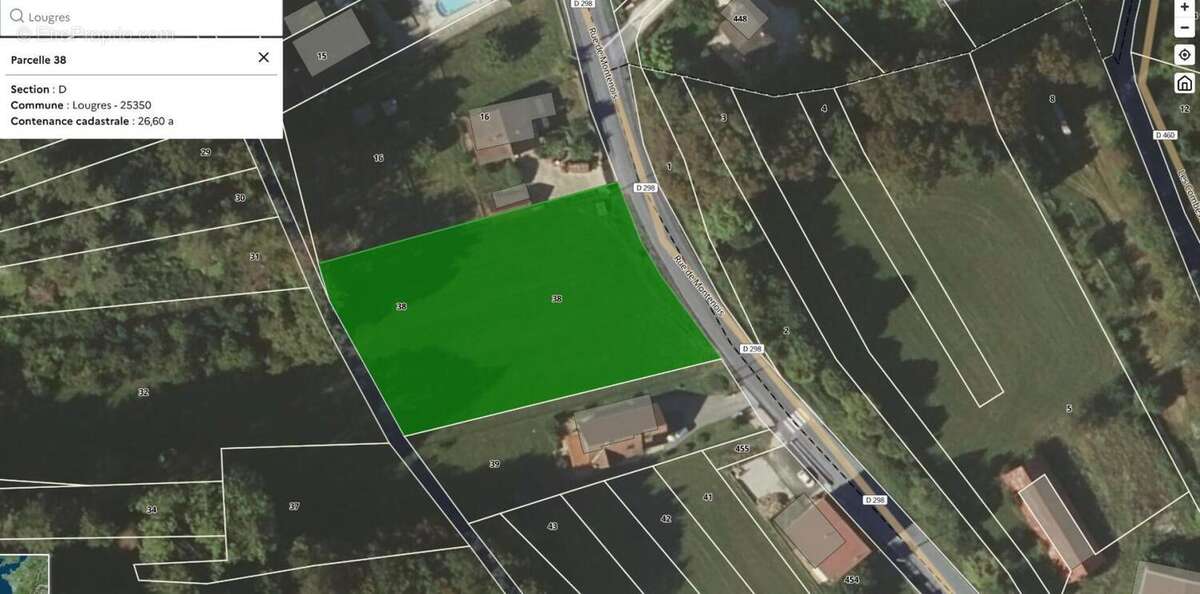 Terrain à LOUGRES