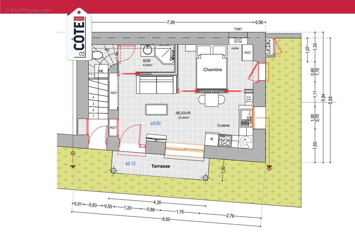 Maison à CHATEAUNEUF-LES-MARTIGUES