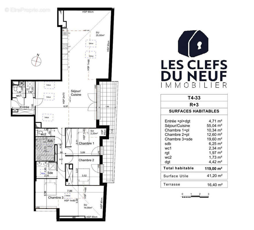 Appartement à TOULOUSE