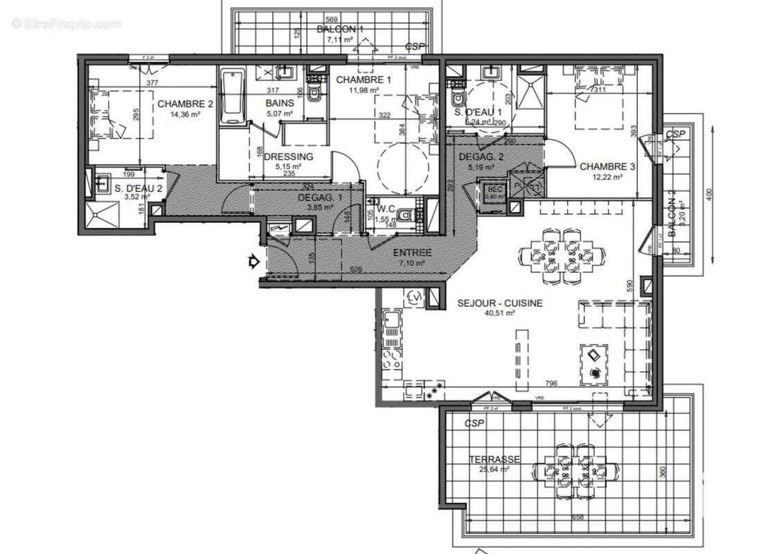 Photo 8 - Appartement à LE CANNET