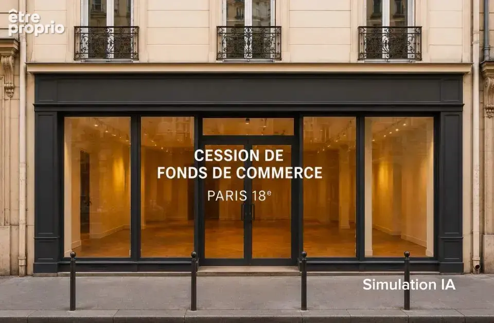Commerce à PARIS-18E