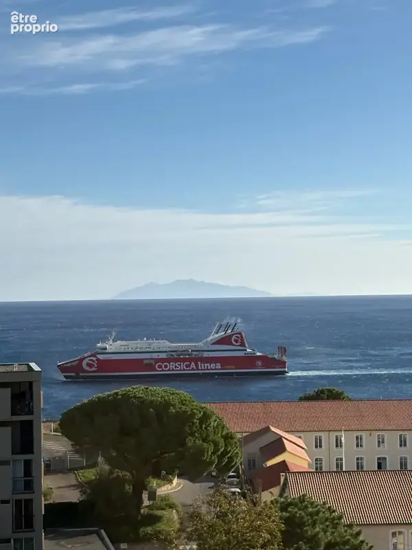 Vente en exclusivité bastia   saint-joseph  t3/t4   70 m2   vue mer exceptionnelle - photo 4