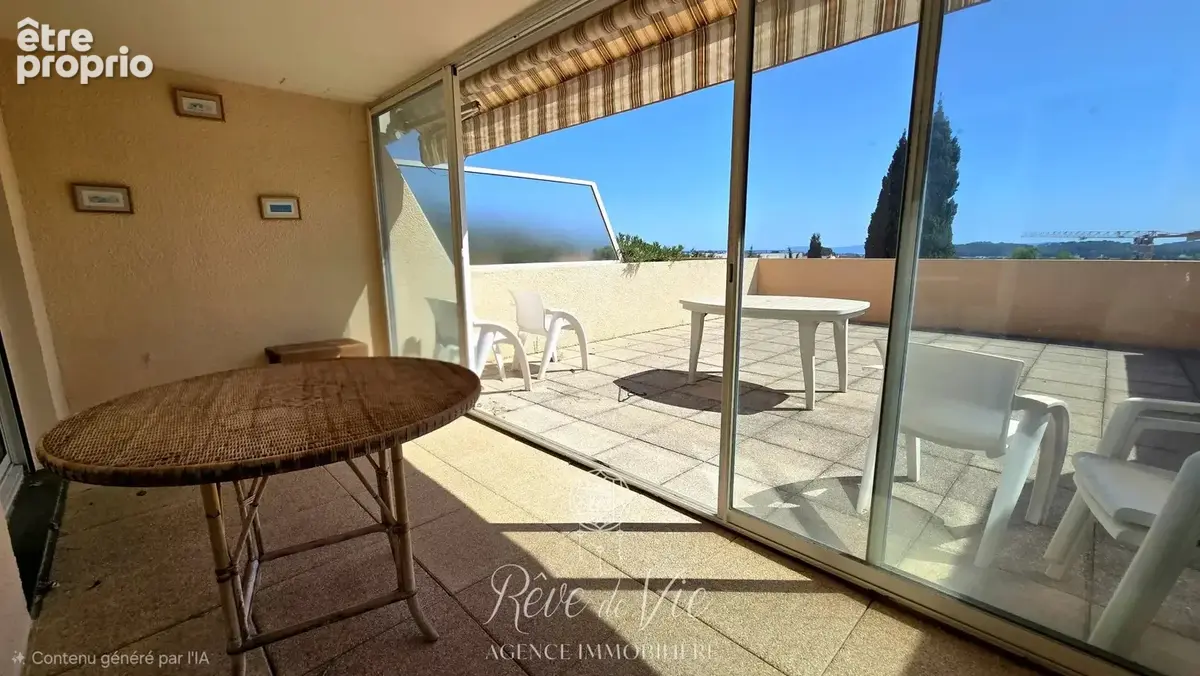 2 pièces + cabine avec grande terrasse vue mer - photo 3