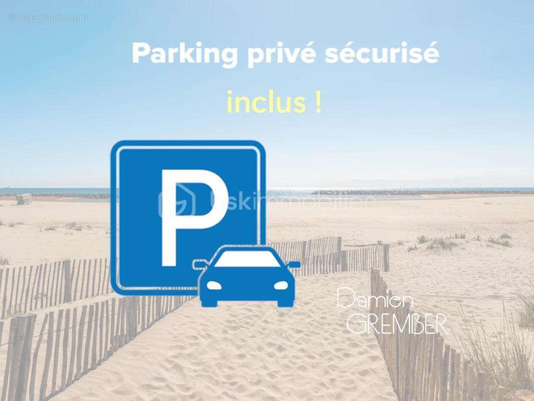  T3 avec Parking et terrasse au dernier étage dans résidence avec piscine ‍ - photo 5