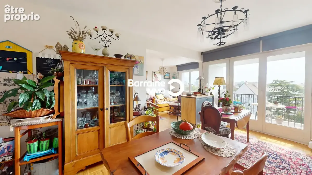 Exclusivité - lorient merville-appartement t3 avec ascenseur, balcon plein sud et vue dégagée - photo 8