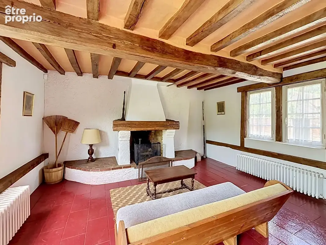 À proximité de Gisors  - propriété avec deux maisons - 5 chambres - piscine chauffée - photo 11
