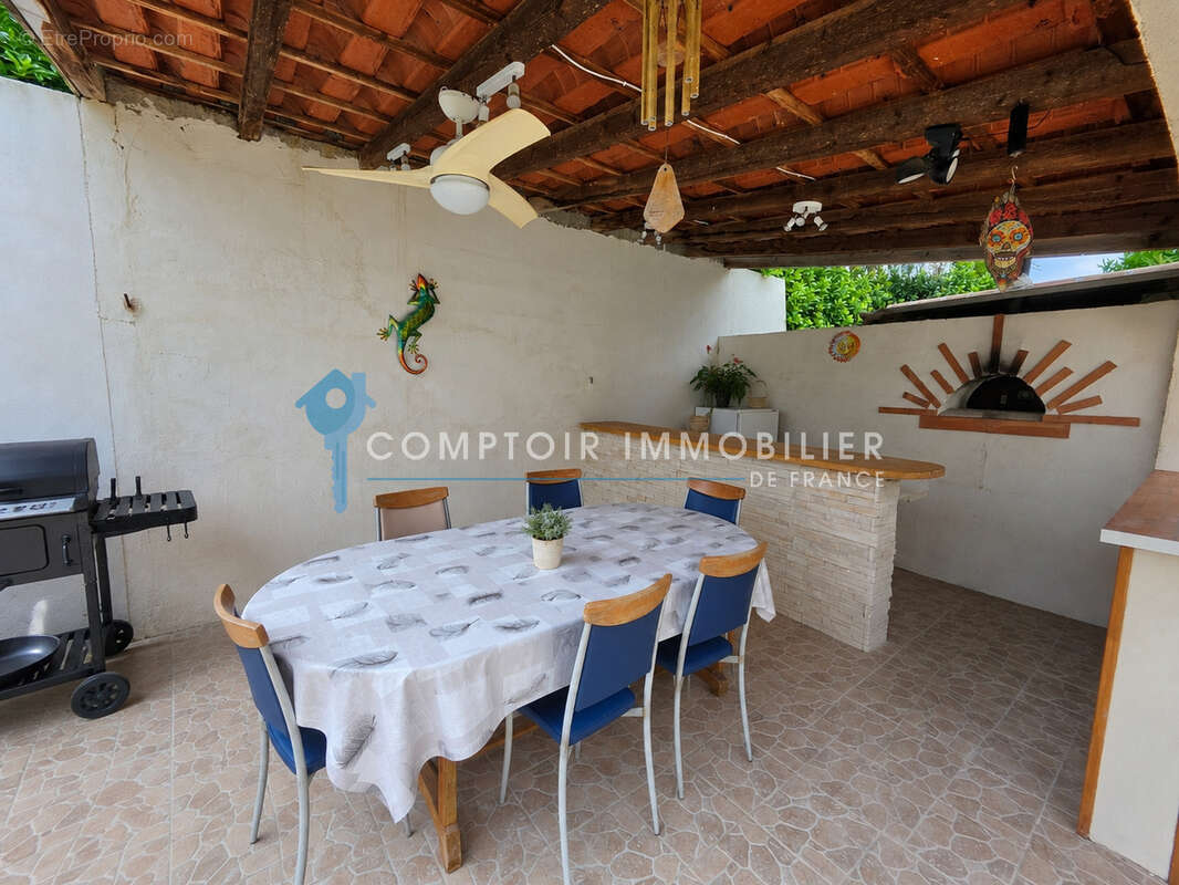 Dépt Hérault (34) - Aniane - À vendre - Maison T4 de 100m2, parcelle de 1000m2, piscine, garage - photo 4