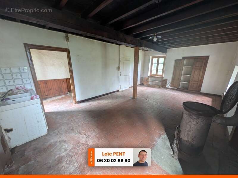 Maison 60m² à rénover, 3 pièces + grange à Nizerolles ( 03250 ) - photo 4