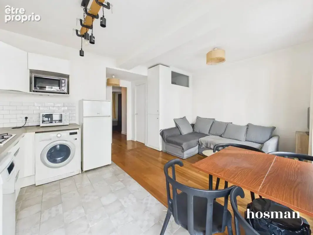 PARIS 10 - RUE DU CHEMIN VERT - Bel appartement deux pièces avec une disposition idéale - photo 3