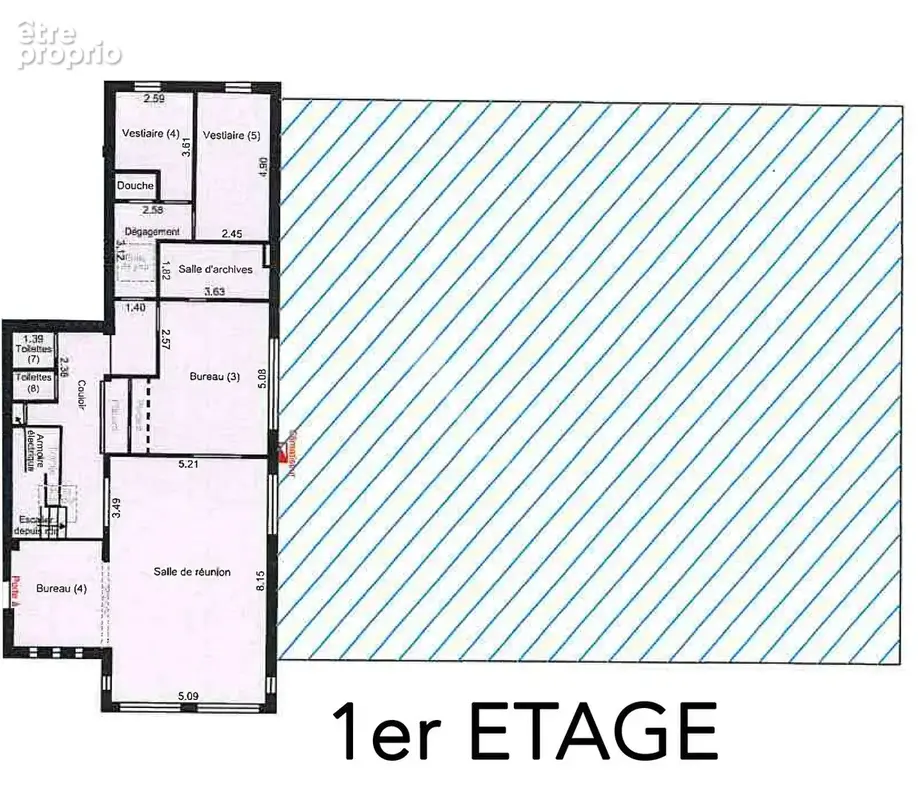 Local commercial Royan 577 m2 avec 29 parkings en plein centre de Royan - photo 14