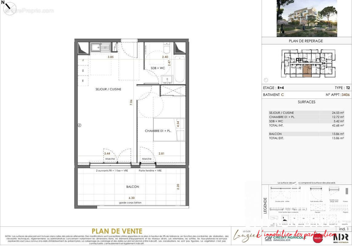 Appartement à MONTPELLIER