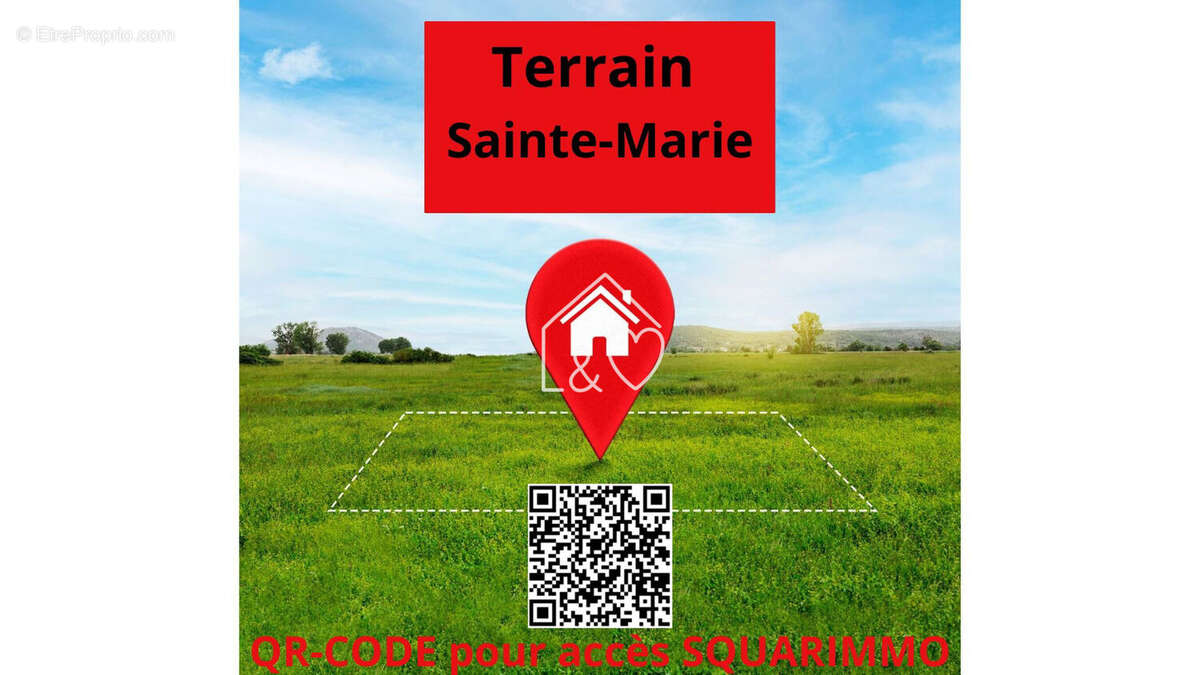Terrain à SAINTE-MARIE