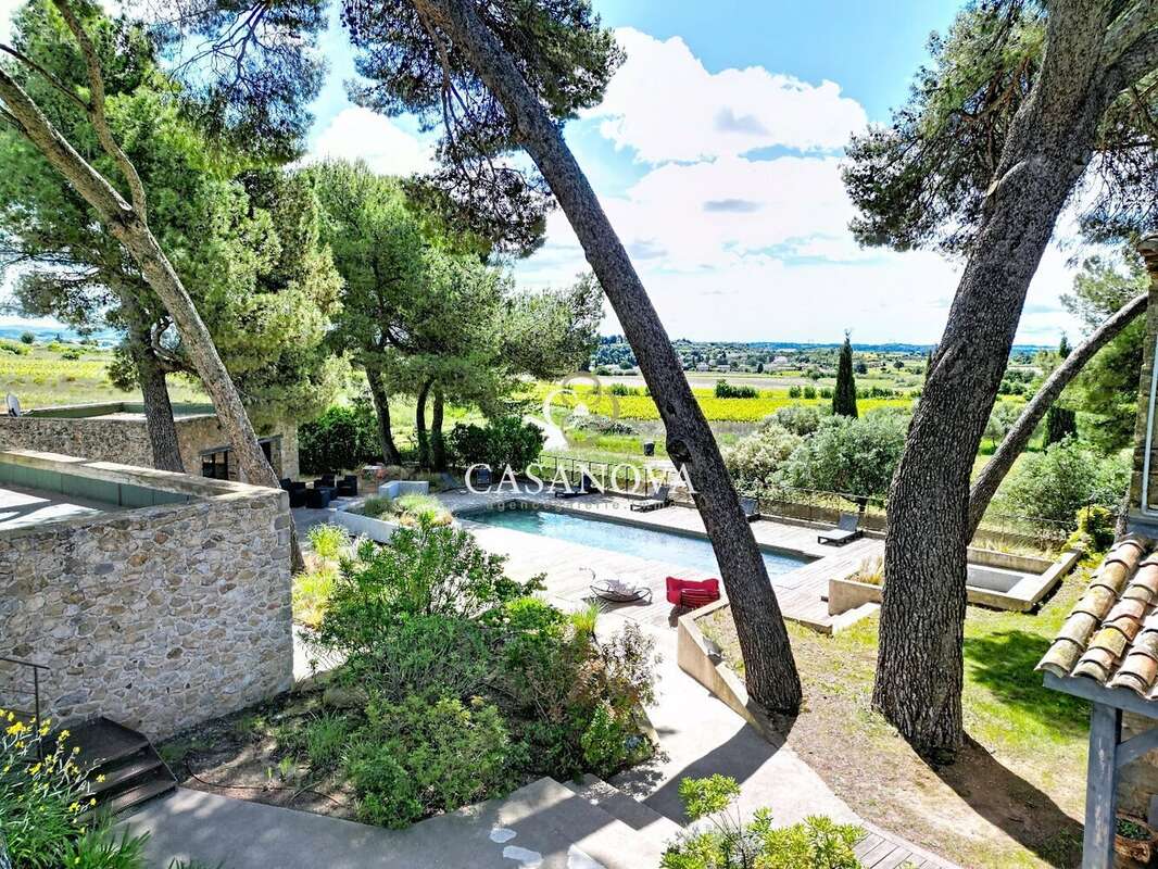 15 min de PEZENAS Magnifique mas rénové 300 m² habitables idéal pour chambres d'hôtes - photo 3