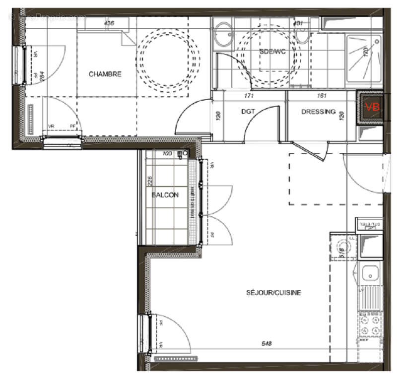 Appartement à BEAUCHAMP