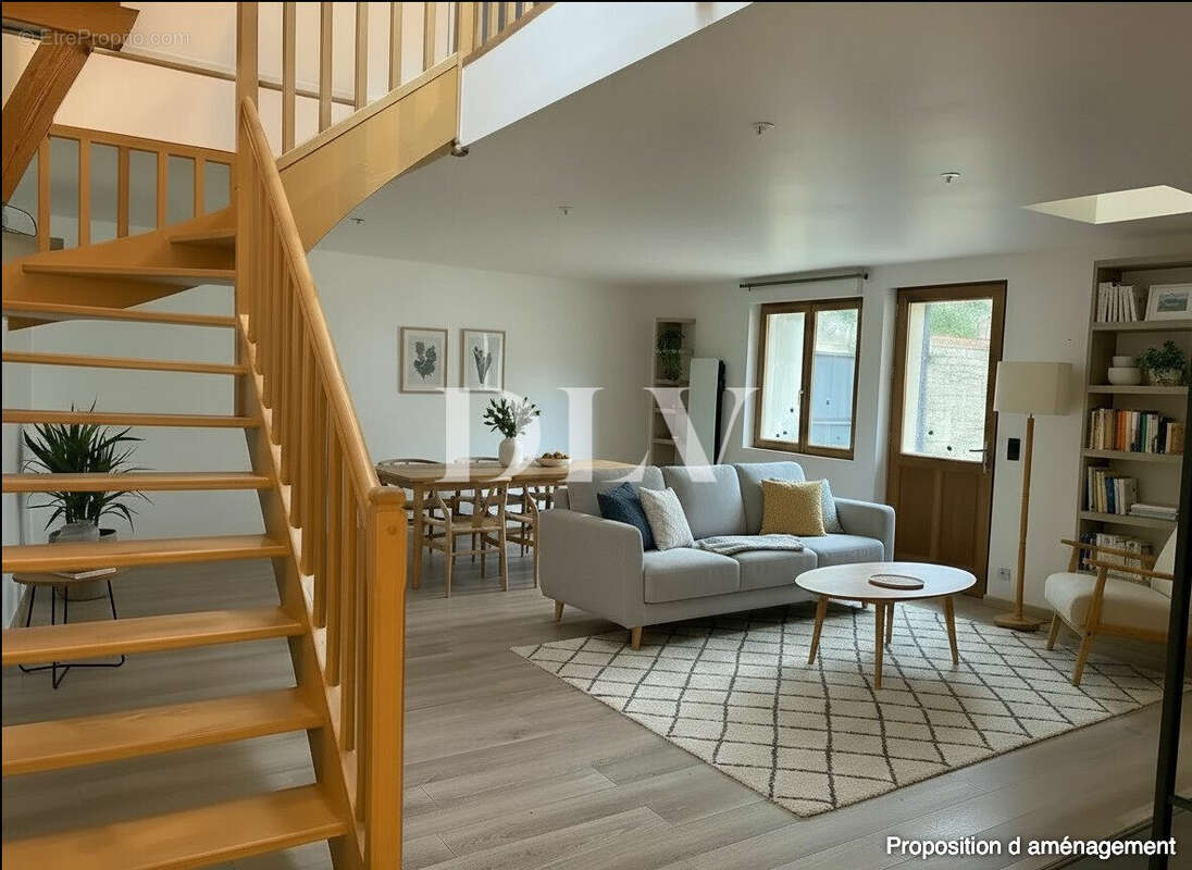 Pièce de vie maison principale  - Maison à PITHIVIERS