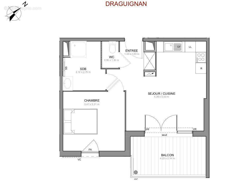 Photo 1 - Appartement à DRAGUIGNAN