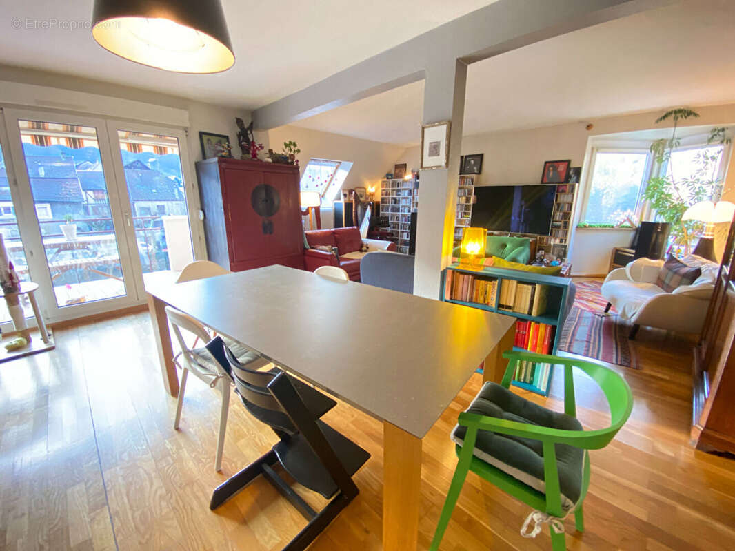 Appartement duplex Thann 5 pièce(s) 110.05 m² avec terrasse - garage et cave - photo 5