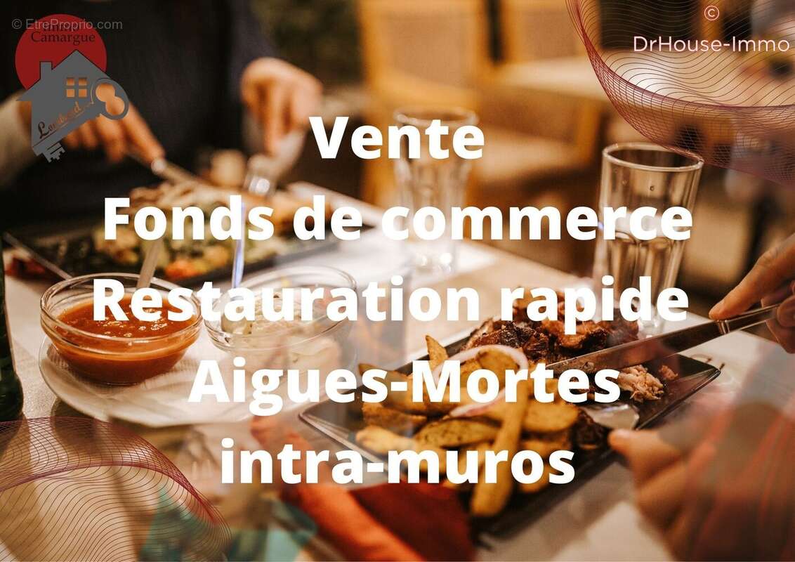 Commerce à AIGUES-MORTES