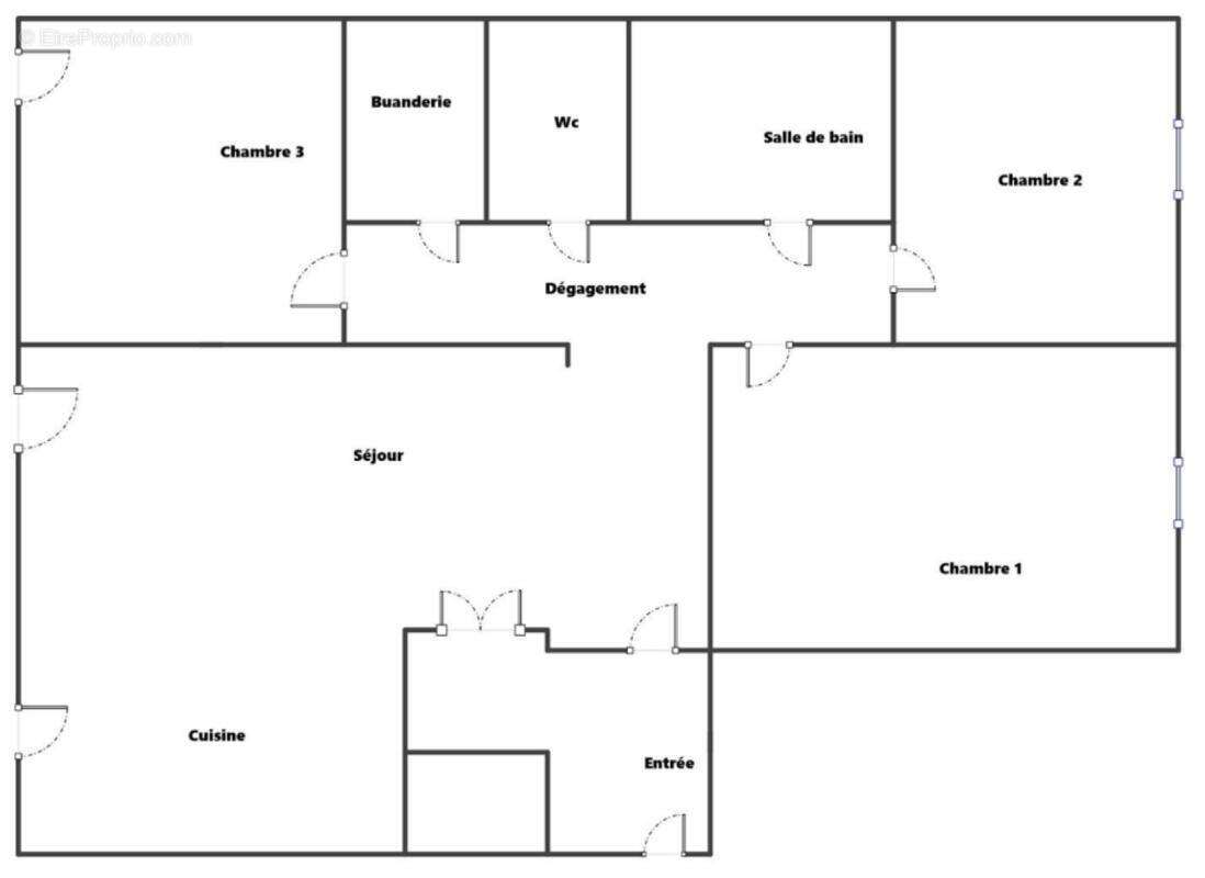 Appartement à LYON-8E