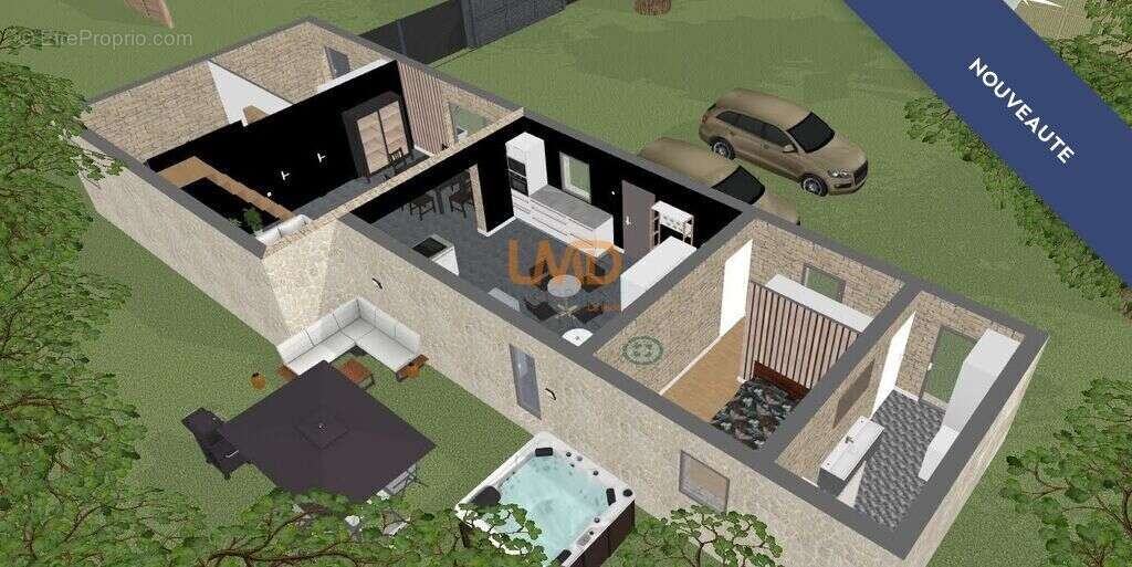 Maison avec grange attenante 95m2 - photo 3