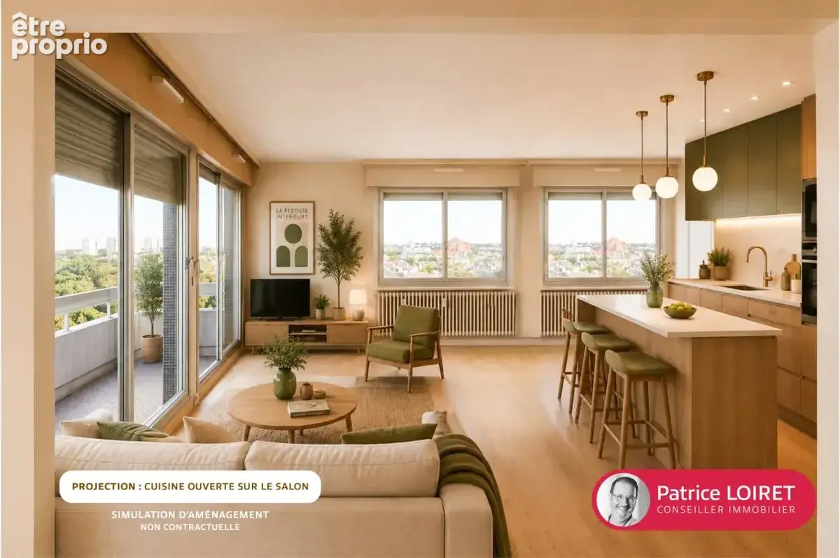 Procé   appartement t4 de 106,70 m2   vue exceptionnelle - photo 4