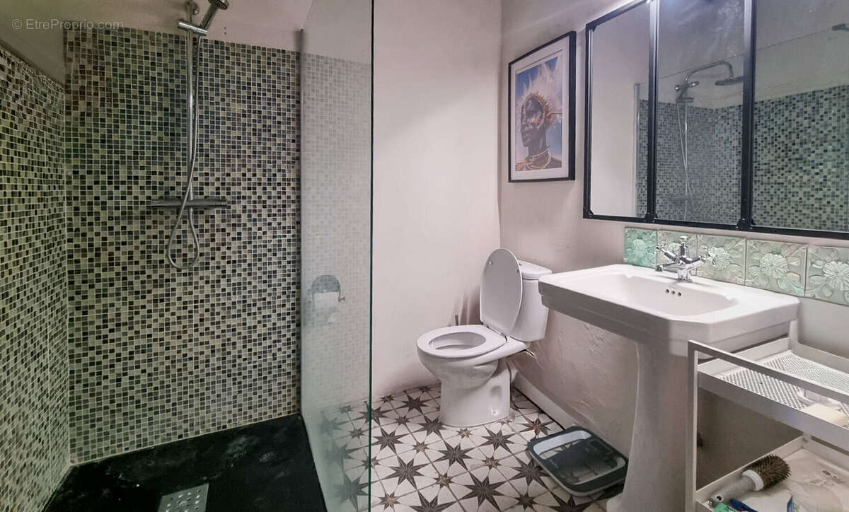 salle d'eau - Maison à MIREPOIX
