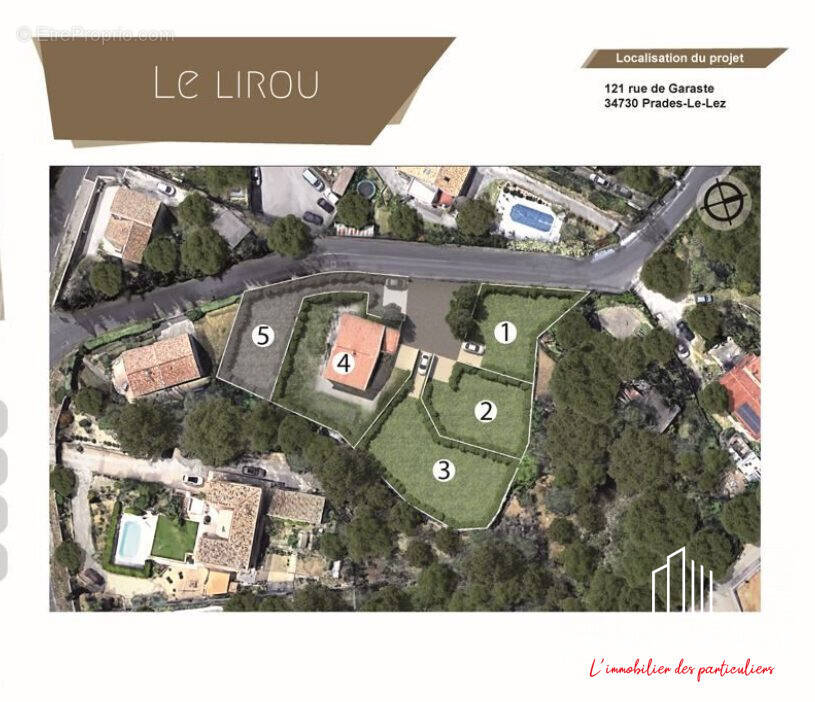 Terrain à PRADES-LE-LEZ