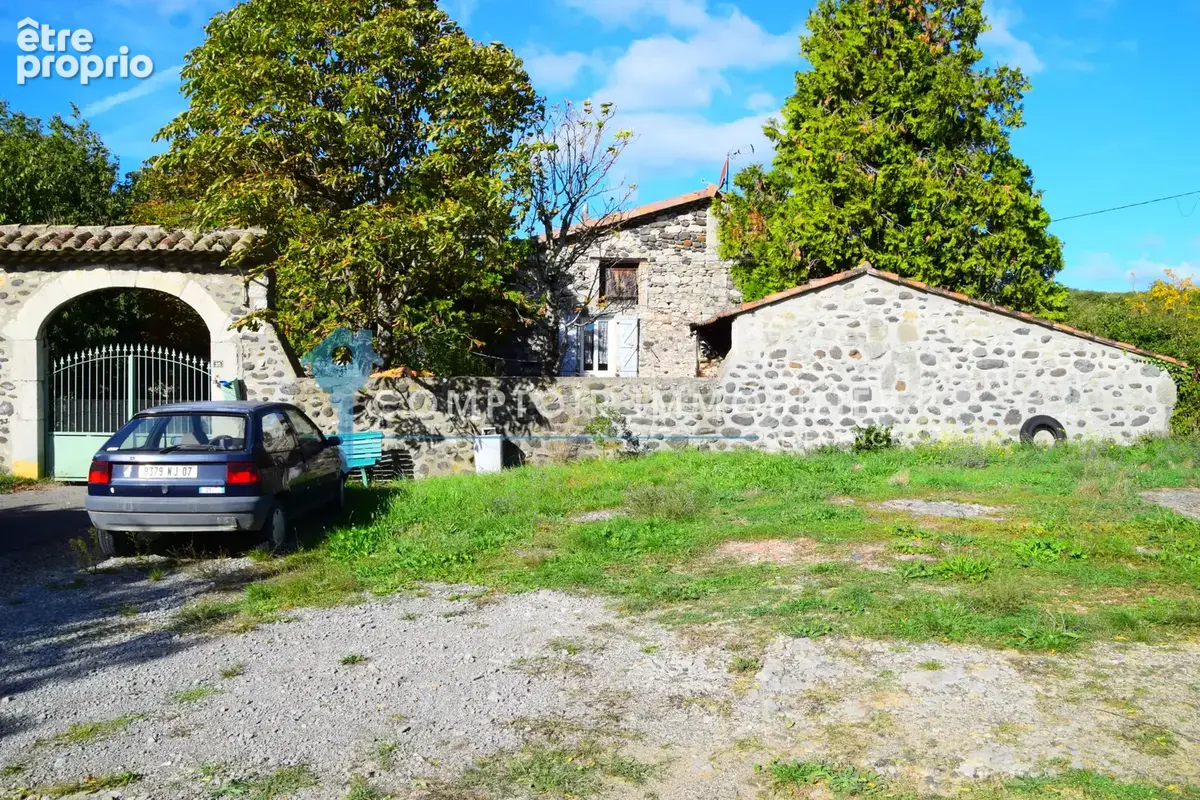 Dépt. 07 - A VENDRE à LAVILLEDIEU - Maison ancienne en pierres de 130  m2 env. + 150 m2 + terrain constructibl - photo 24