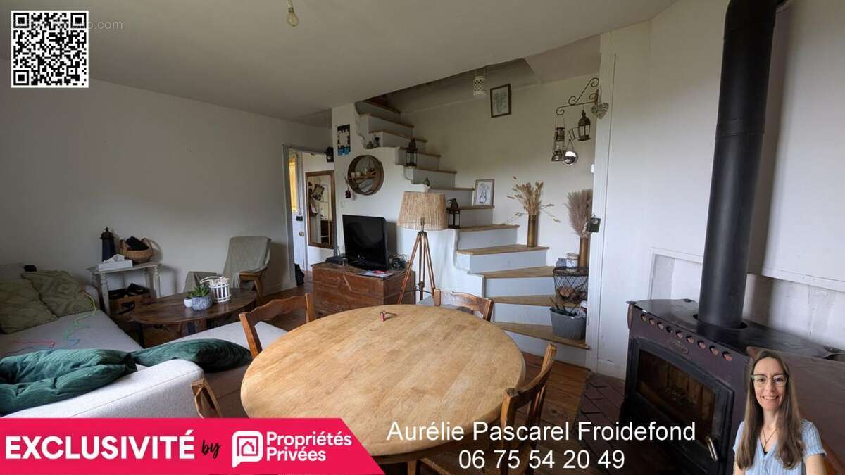 98 990 - voutezac (19130) - maison de village t4 d'environ 72m2, 3 chambres, avec cave et terrasse sur terrain de 205m² - photo 2