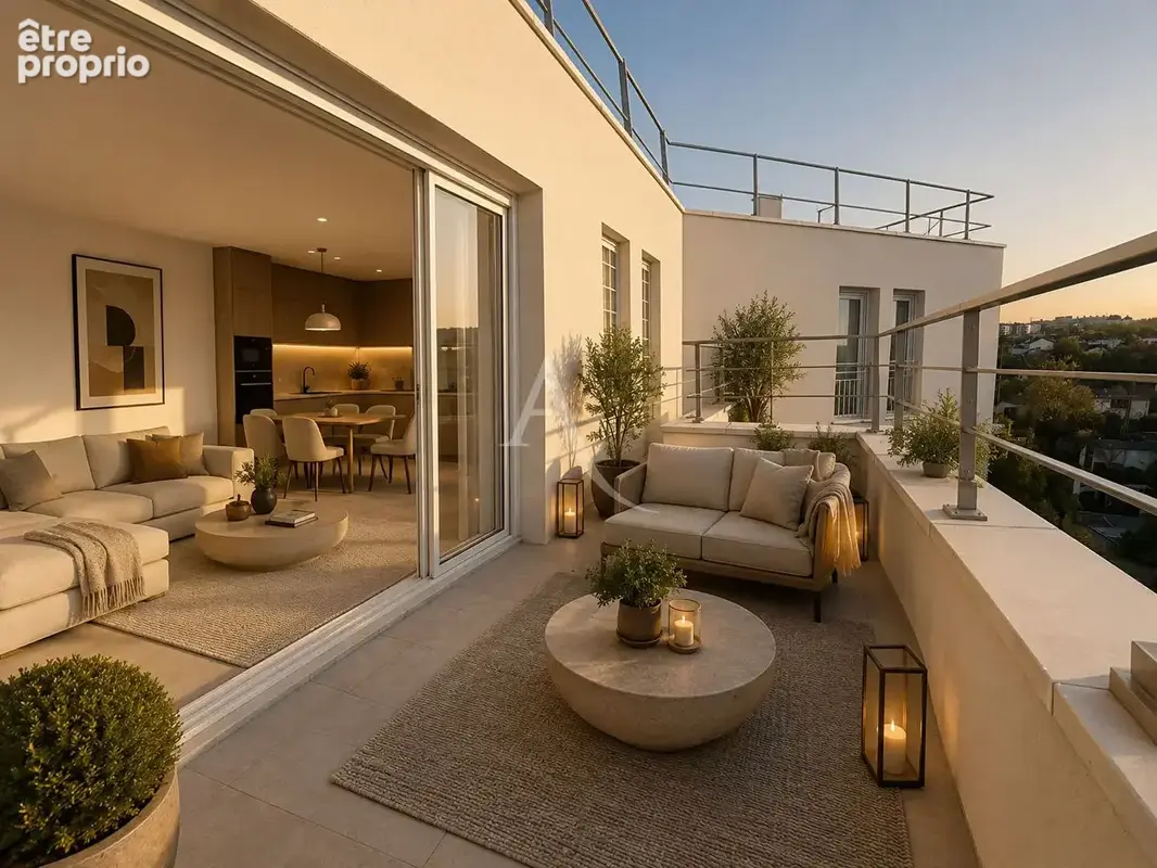 Appartement  3 pièce avec terrasse et parking en sous-sol - photo 12