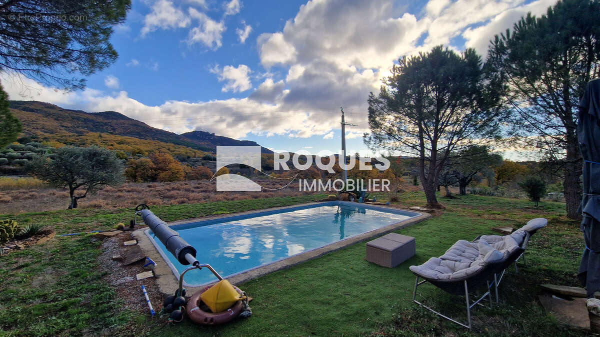 A VENDRE, St Jean de la Blaquière, Villa indépendante, 4 pièces 116 m2 habitables, piscine, sur terrain de 201 - photo 11