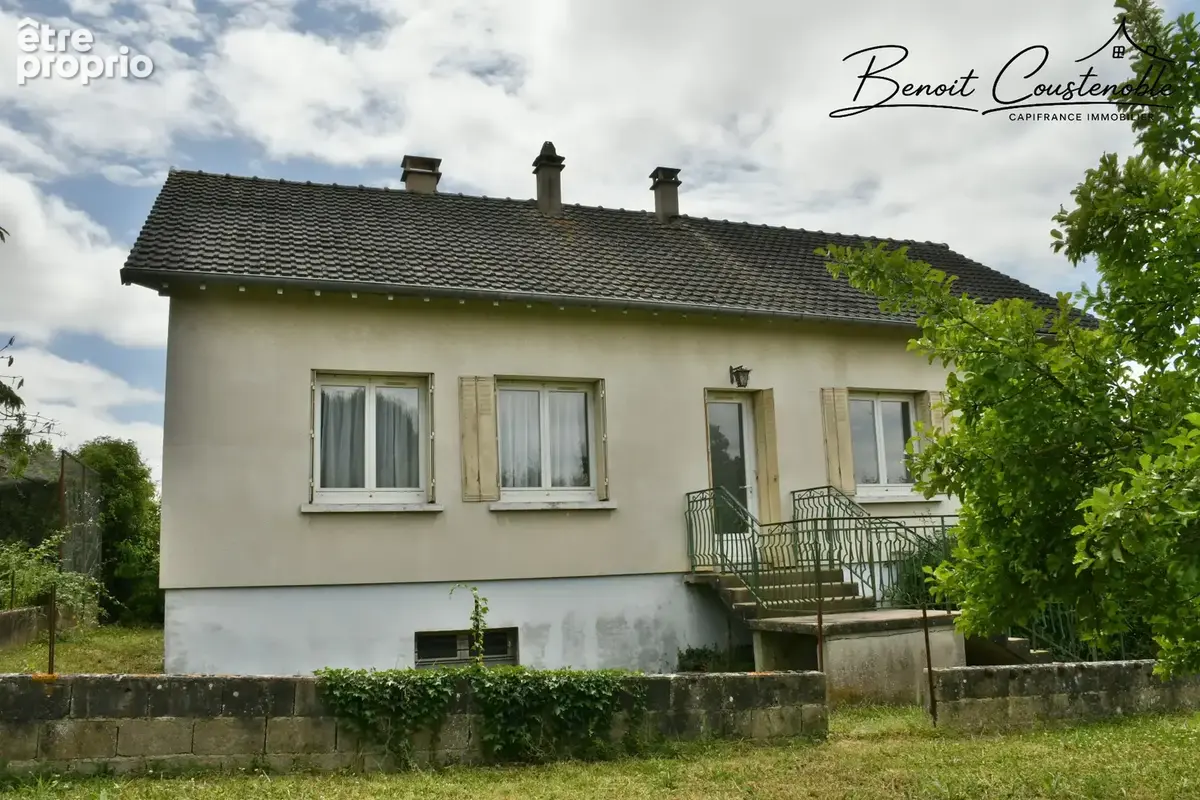 Maison à vendre de 87 m² - 2 chambres - Sous-sol total - Terrain de 1170 m² -  SAINT GEORGES SUR BAULCHE (89) - photo 1