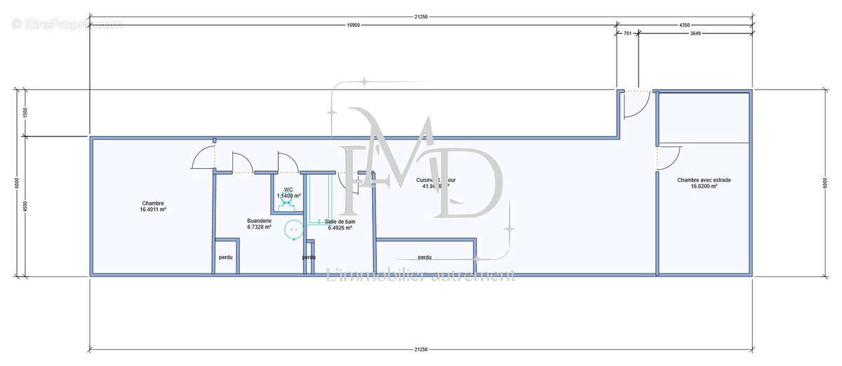 Plan - Appartement à CHARMES