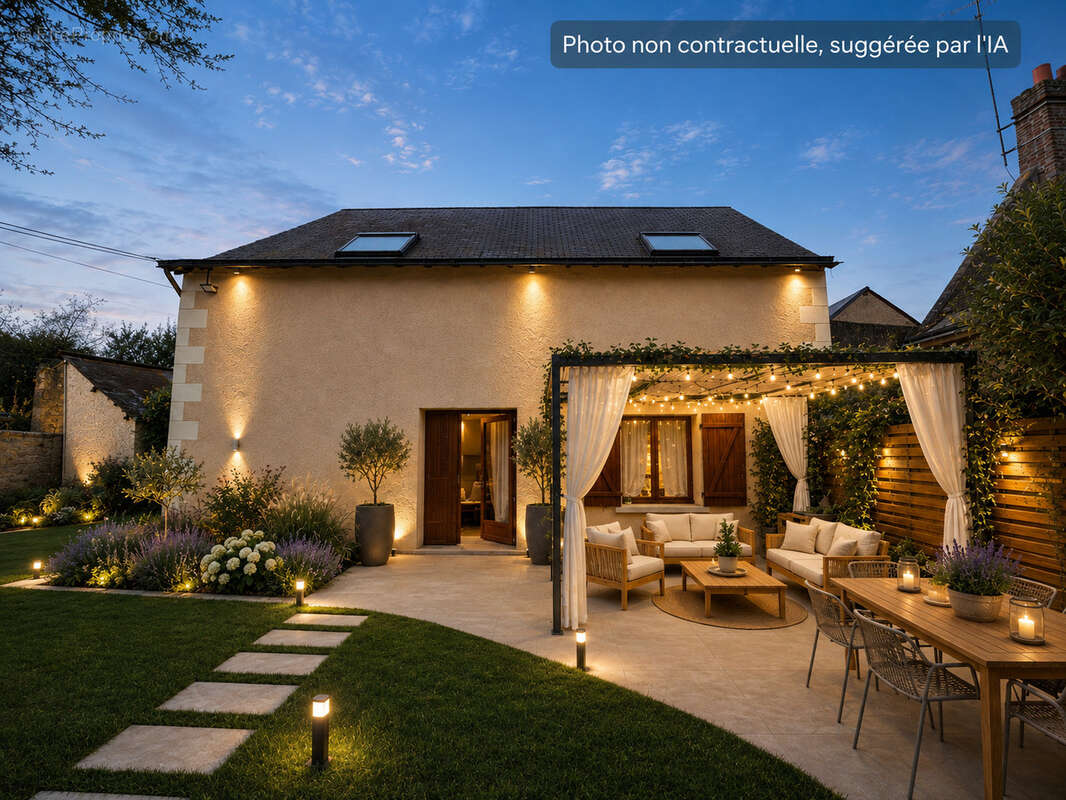 Maison d’habitation avec cour et garages - photo 8