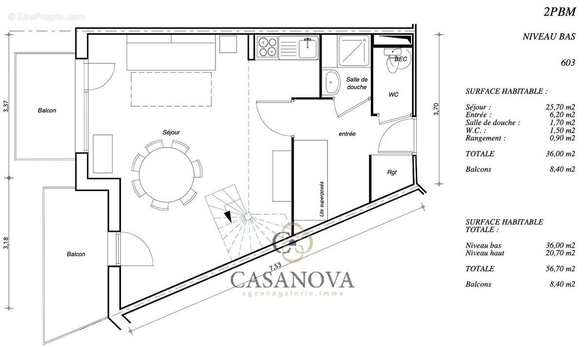 Appartement à FONT-ROMEU-ODEILLO-VIA