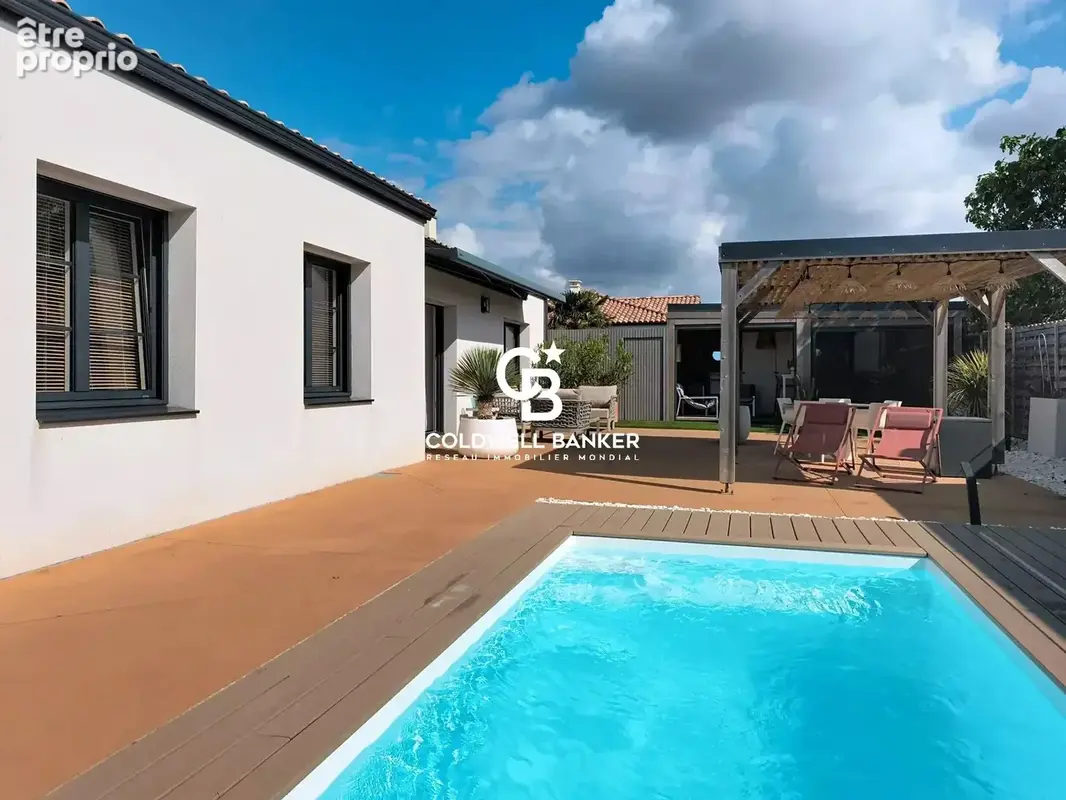 Maison Contemporaine de Plain-pied avec Piscine à Talmont-Saint-Hilaire - photo 7