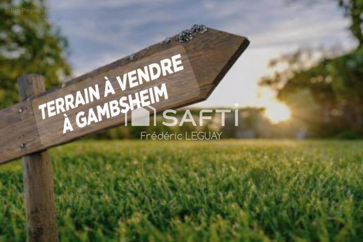 Photo 1 - Terrain à GAMBSHEIM