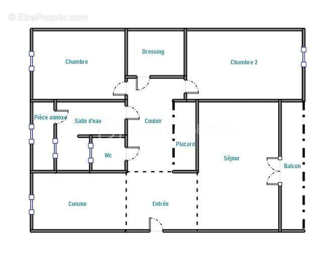 Orléans saint-marceau – t3 60 m², balcon, cave et parking - photo 10