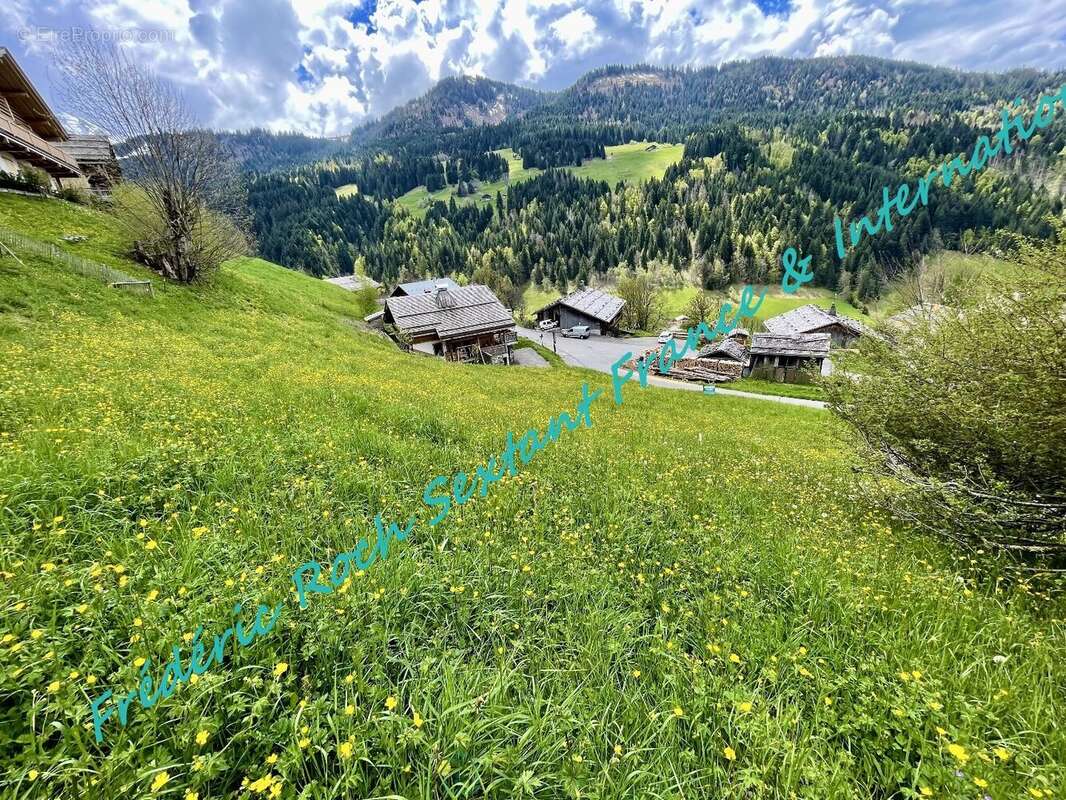 Terrain à LE GRAND-BORNAND