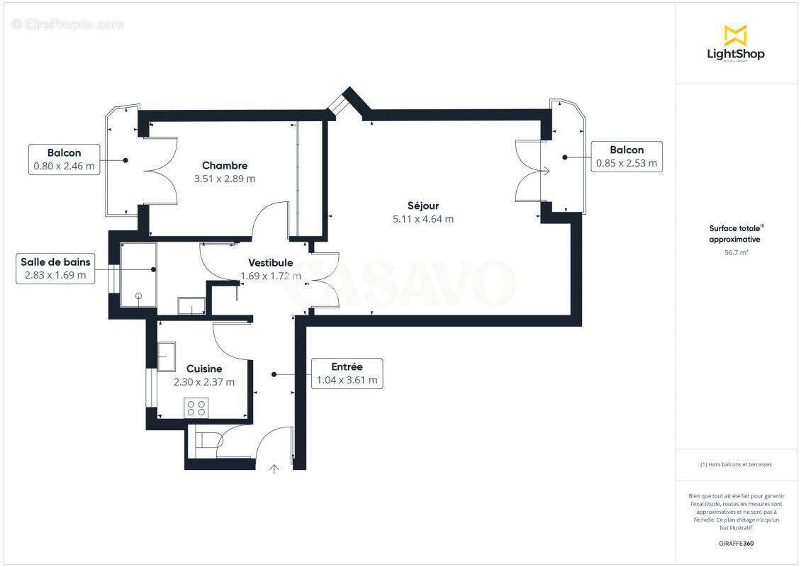 Appartement à MAISONS-ALFORT