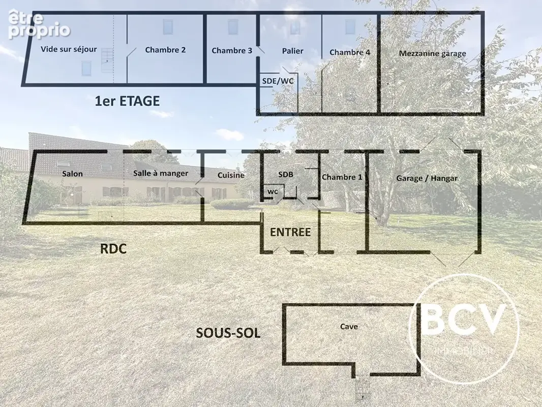 Maison T6 de 222 m² avec séjour double et grange sur terrain de 1989 m² - photo 16