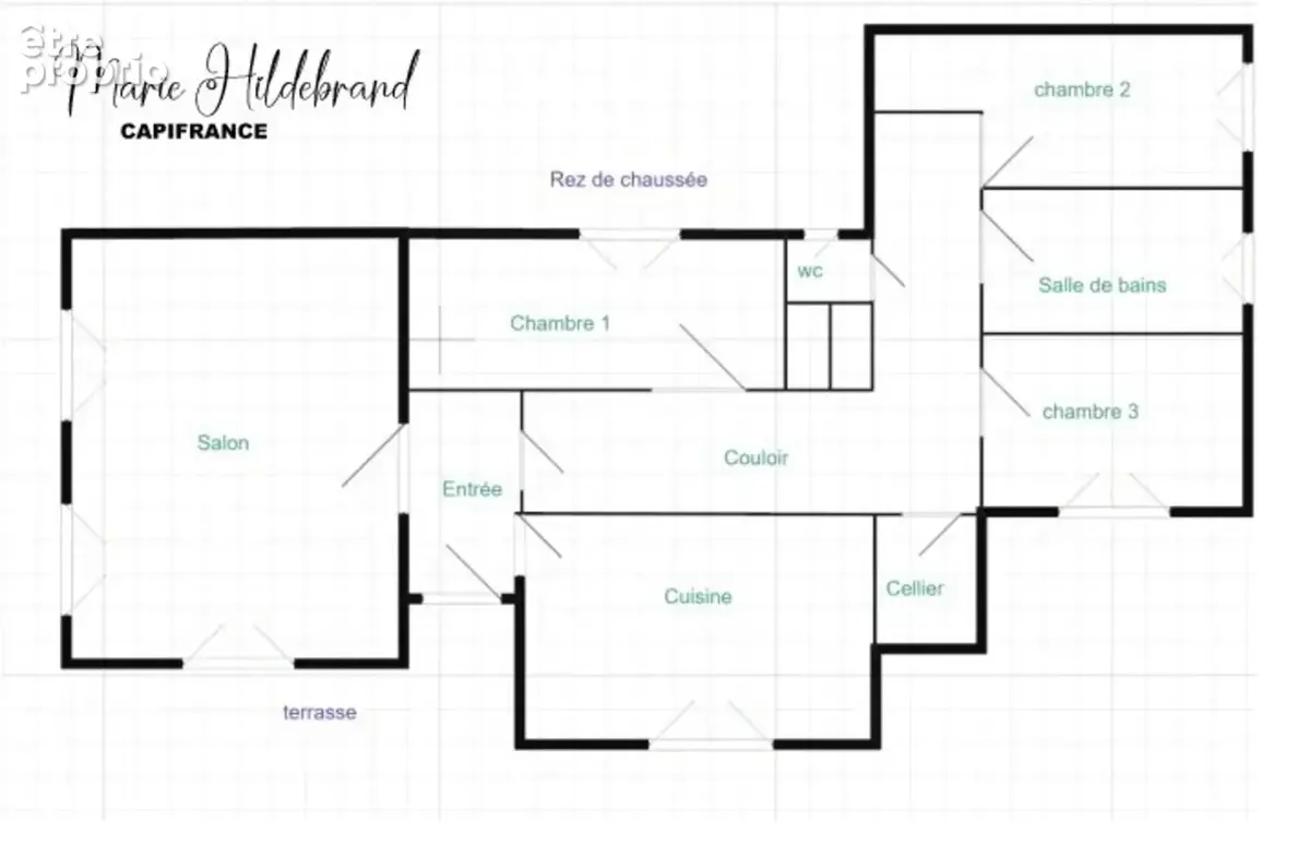 Maison plain-pied 104m² – 3 chambres – garage – jardin  + de 2900m² - photo 15
