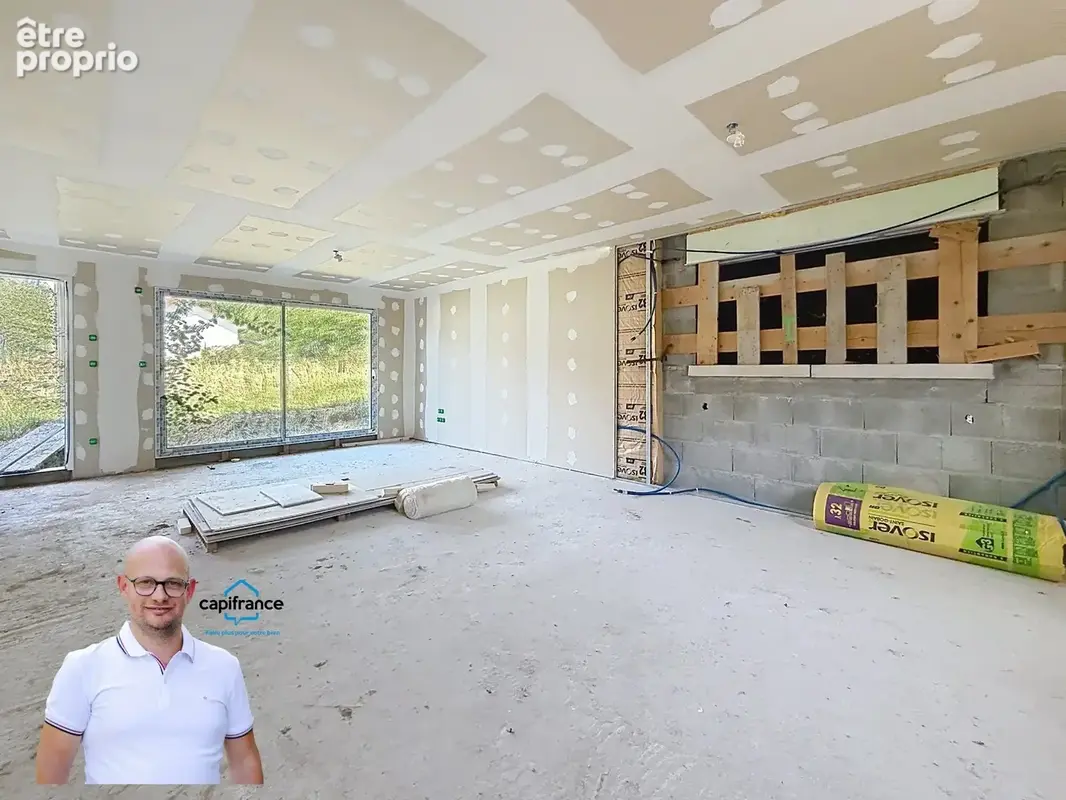 Dpt Isère (38), à vendre LES ABRETS maison P5 de 105,7 m²  - Plain pied A TERMINER - photo 5