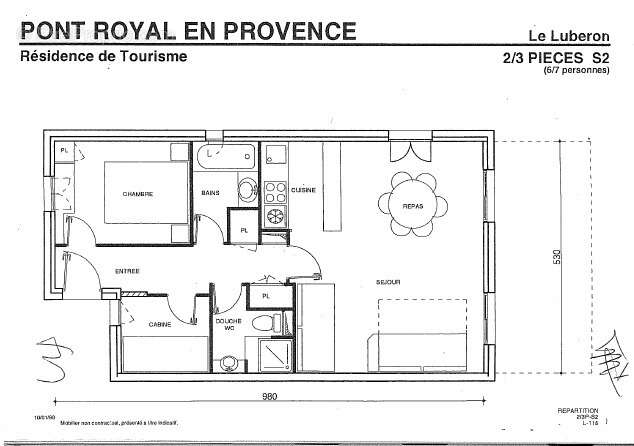 Vente appartement T3 - Résidence de tourisme Pierre et Vacances  à Mallemort - photo 9