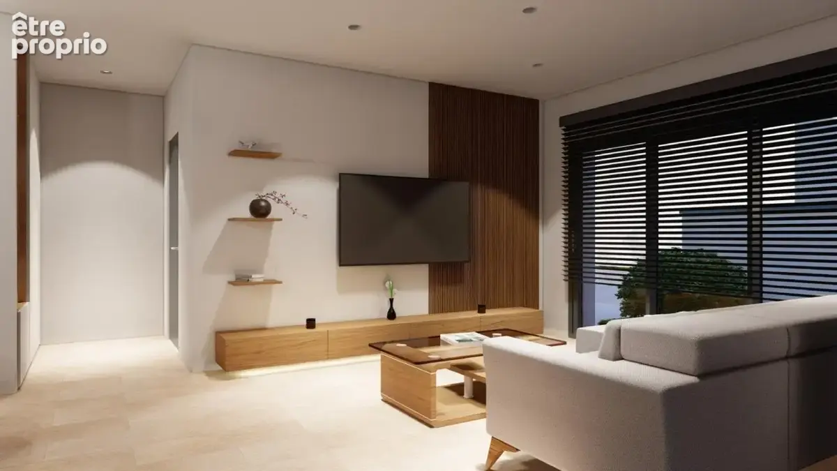 Maison contemporaine plain pied - 114 m² - grand champ centre - photo 6