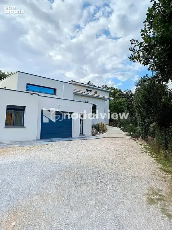 *** Villa d’architecte avec piscine à débordement et T2 indépendant – grand garage - proche Pic Saint-Loup / Montpellier Nord –  - photo 6