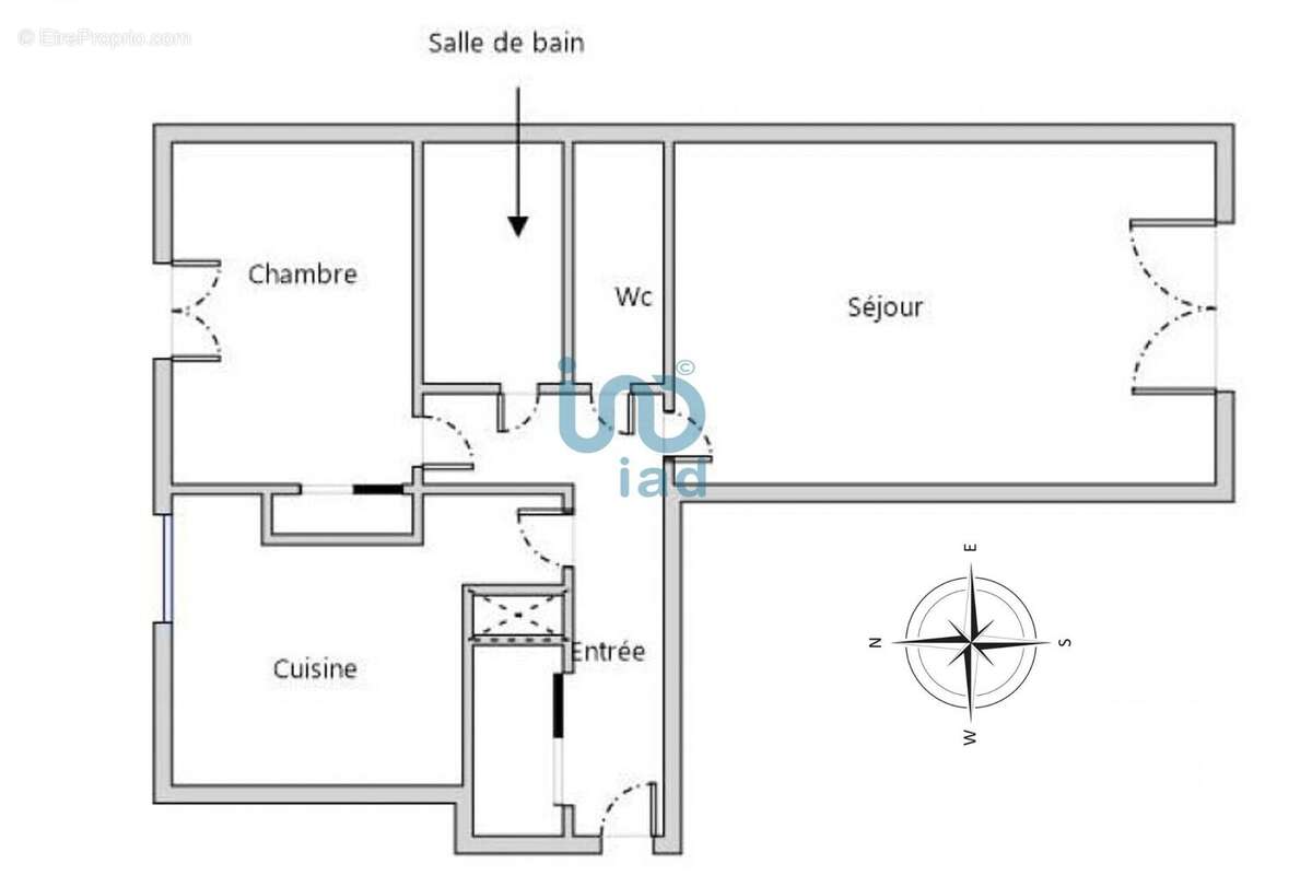 Appartement 51 m² à Meaux  - photo 8