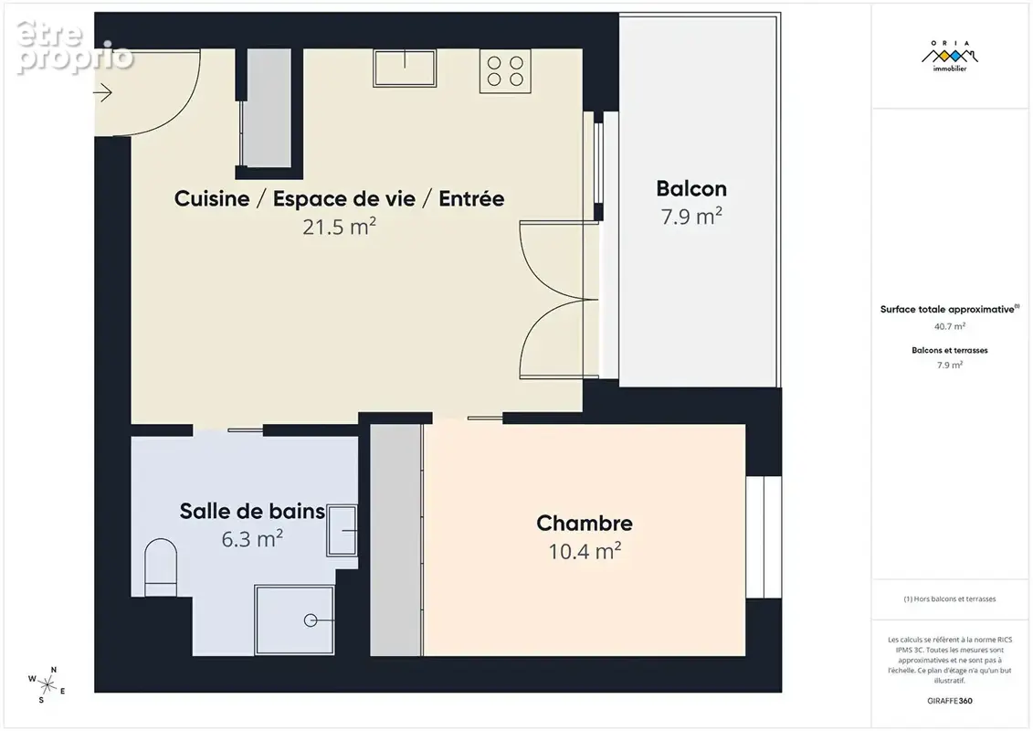 ESSEY-LES-NANCY - Appartement 2 pièce(s) 40.33 m2 - photo 10