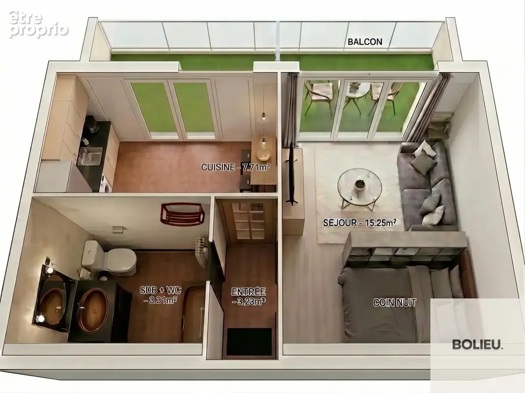 Appartement / Studio - photo 7