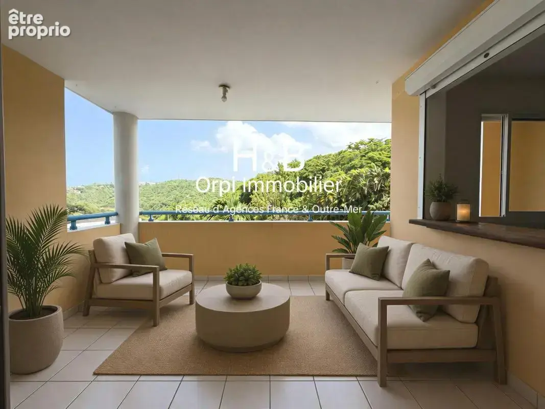 SCHŒLCHER / Proche Cluny — T3 agreable avec terrasse, vue dégagée & garage À Vendre - photo 2